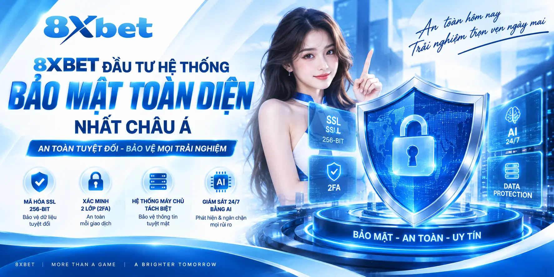 8XBET đầu tư hệ thống bảo mật toàn diện nhất Châu Á
